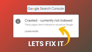 Fixing Feed URLs Page Indexing Crawled Not Indexed Error in Google Search Console