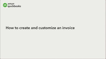 How to create and customize an invoice