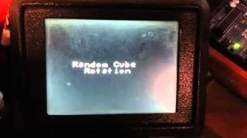 Quick test of the TVout library