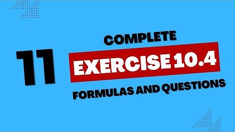Exercise 10.4 || 1st Year Maths || Suppose Math with Akhtar Abbas