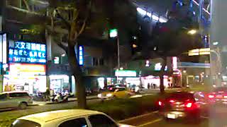 265區間往行政院路線公車搭乘記錄(20180124)漢民路口→捷運龍山寺站
