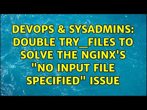 DevOps & SysAdmins: