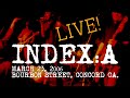 Capture de la vidéo Index:a Performs Live At Bourbon St. In Concord California 2006