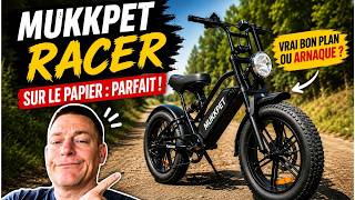 Le vélo électrique le PLUS TROMPEUR que j’ai testé 😳 Mukkpet Racer