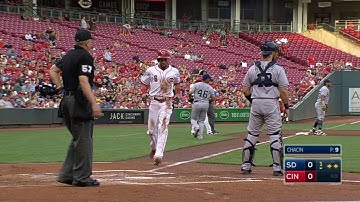 SD@CIN: Votto ropes an RBI single to right field