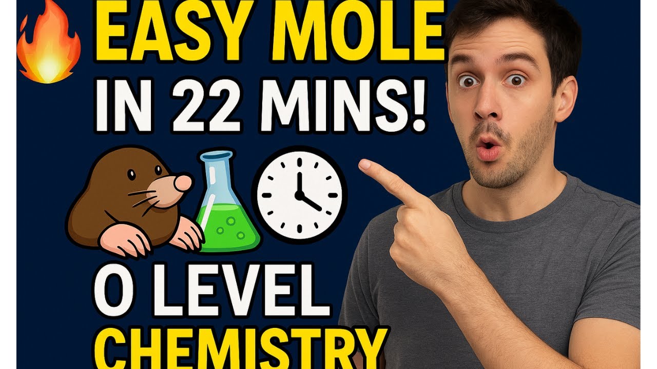 O/IGCSE Mole Basics | Edexcel Chemistry Made Easy - YouTube