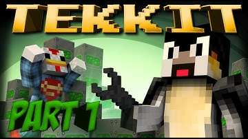 Tekkit Part 1 - Creeper Chaos!