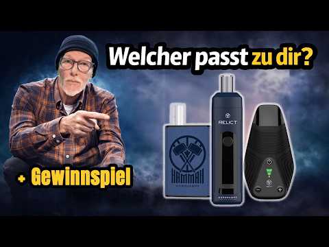 Welcher Vaporizer passt WIRKLICH zu dir? (Relict vs Hammah vs Voity) + Gewinnspiel
