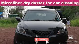 MIcrofiber dry duster for car cleaning from flipkart#carhack #carheadlight