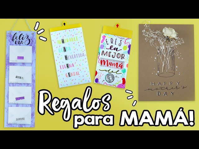 5 REGALOS FÁCILES para el Día de las Madres! ✄ Barbs Arenas Art! 