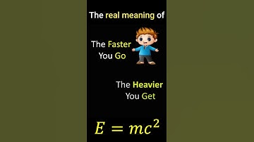 What is the real meaning of E=mc² ? Albert Einstein famous Equation | Mass energy Relation #shorts