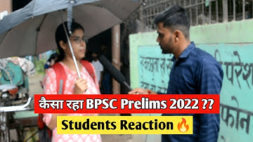 BPSC Prelims 2022🔥| कैसा रहा EXAM ?? | 67th BPSC Prelims Exam Review | On Duty |