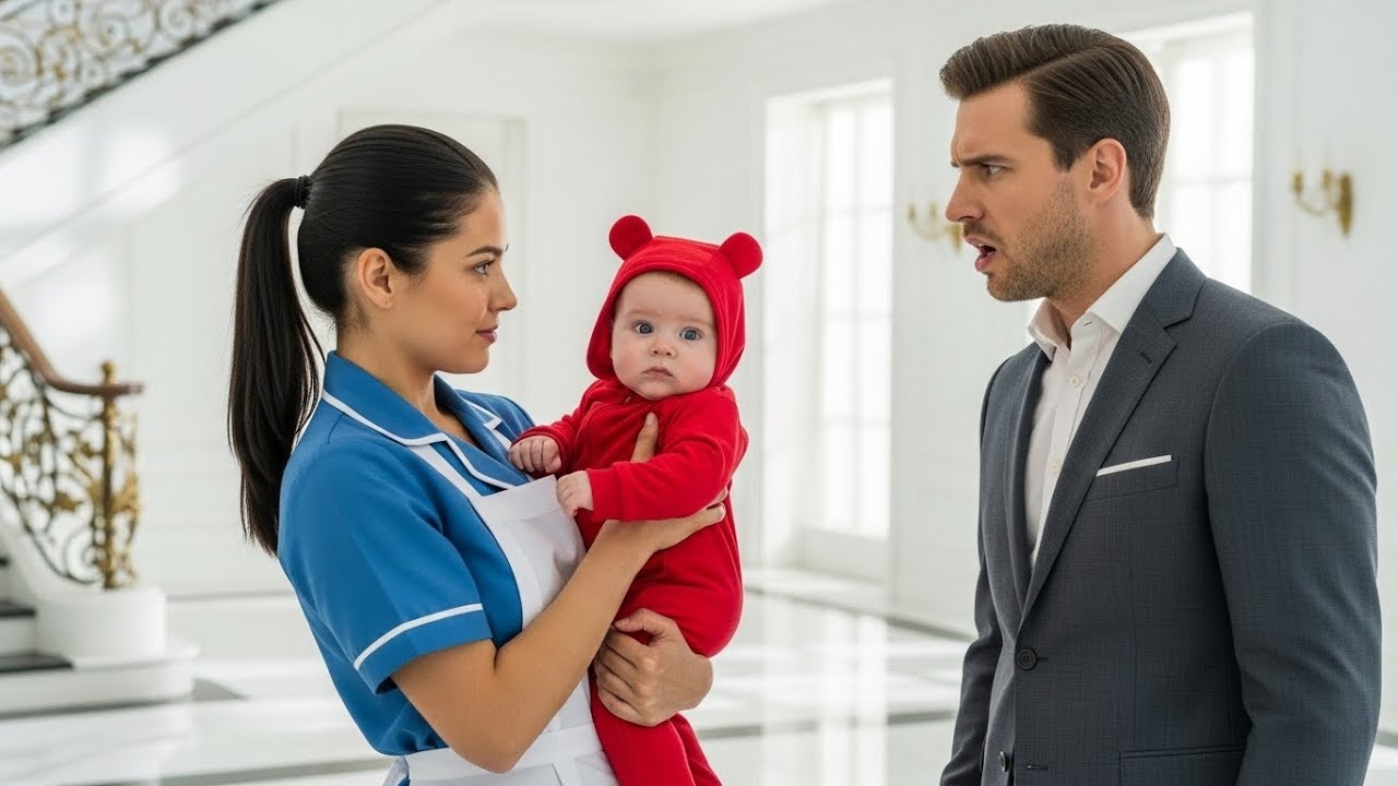 O BEBÊ CHORAVA NA MANSÃO… ATÉ O MILIONÁRIO PERCEBER QUE ELE ERA SEU FILHO.