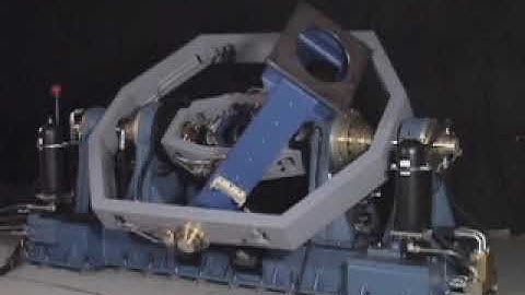 Ideal Aerosmith Model 2455H-ER five axis flight motion simulator