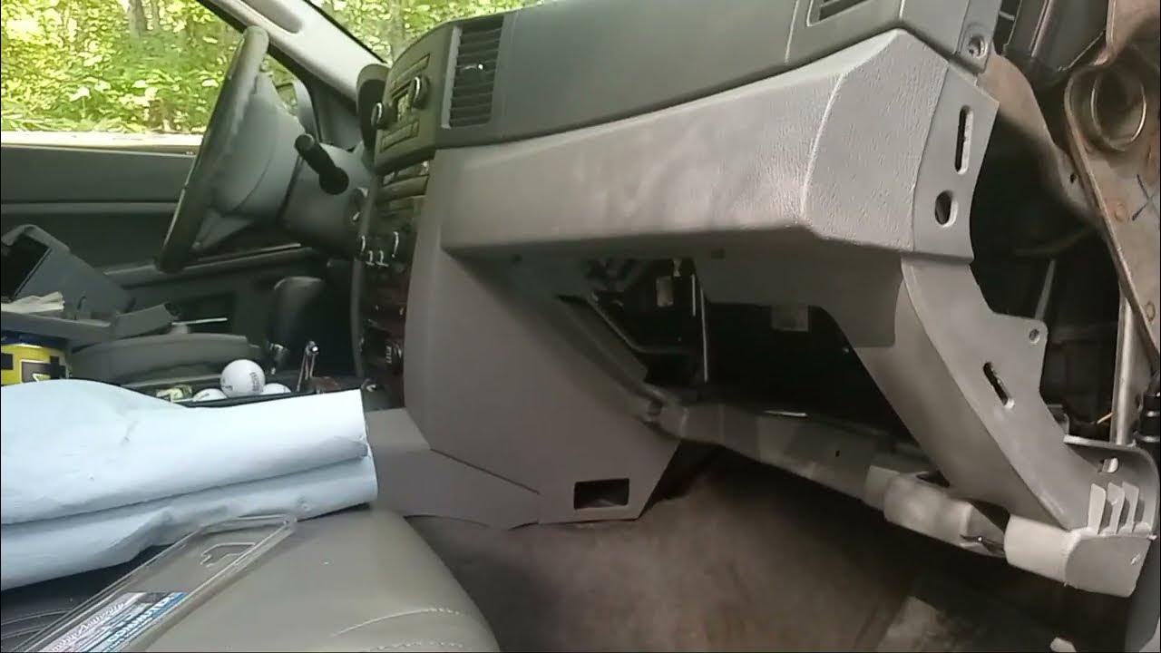 Heater core replacement 2005 Jeep Grand Cherokee EASIEST way p1 YouTube