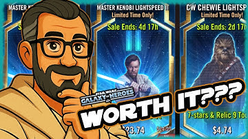 5 Tips To Help Determine:  Is This Lightspeed Bundle "WORTH IT?" in Star Wars Galaxy of Heroes