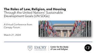 The Roles of Law, Religion and Housing Through the United Nations Sustainable Development Goals