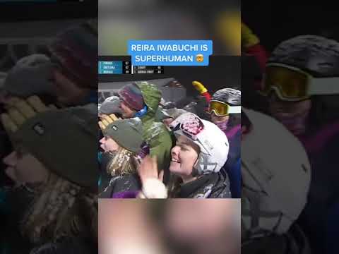 Reira Iwabuchi Is The First Woman To Land A Frontside Triple Underflip Frontside Grab In Competition