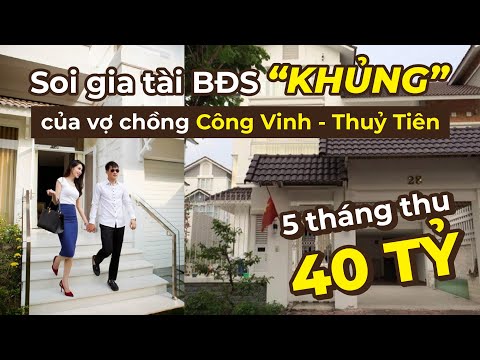 Lãi 5-6 lần nhờ bất động sản, gia tài Công Vinh – Thủy Tiên khủng cỡ nào? | CAFELAND