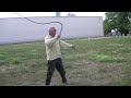 Bullwhip cracking fun.... Combo mit Trick`s