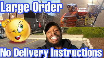 Why Do Orders Have No Delivery Instructions? 🙄 What Do I Do? InstaCart, DoorDash Tips & Tricks