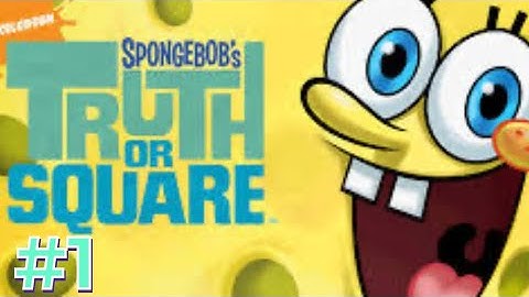 SpongeBob Truth or Square Walkthrough part 1(Level 1)