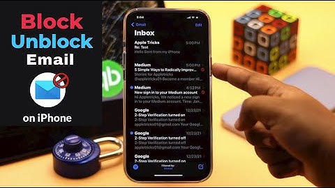 Block Unwanted Emails on iPhone/iPad 2022 | Unblock Blocked Emails on iPhone/iPad