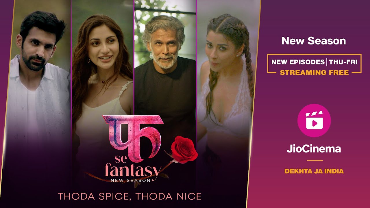 Fuh Se Fantasy   New Season  Feat Milind S Nyra Arjit Diksha Every Thurs Fri on JioCinema