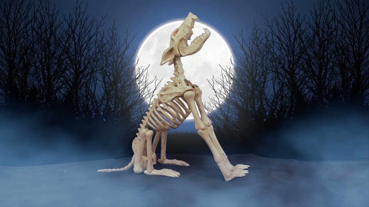 94379 - Howling Wolf Skeleton