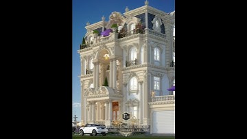 Biệt thự tân cổ điển 4 tầng xa hoa lộng lẫy tại Tây Ninh #bietthutancodien4tang #xuhuongyoutube