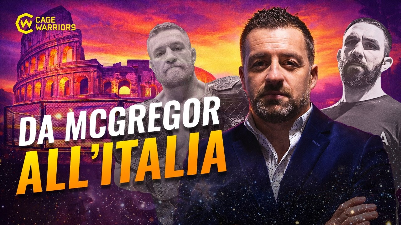 Da McGregor a Roma: il progetto di Cage Warriors e Lorenzo Borgomeo per le MMA italiane
