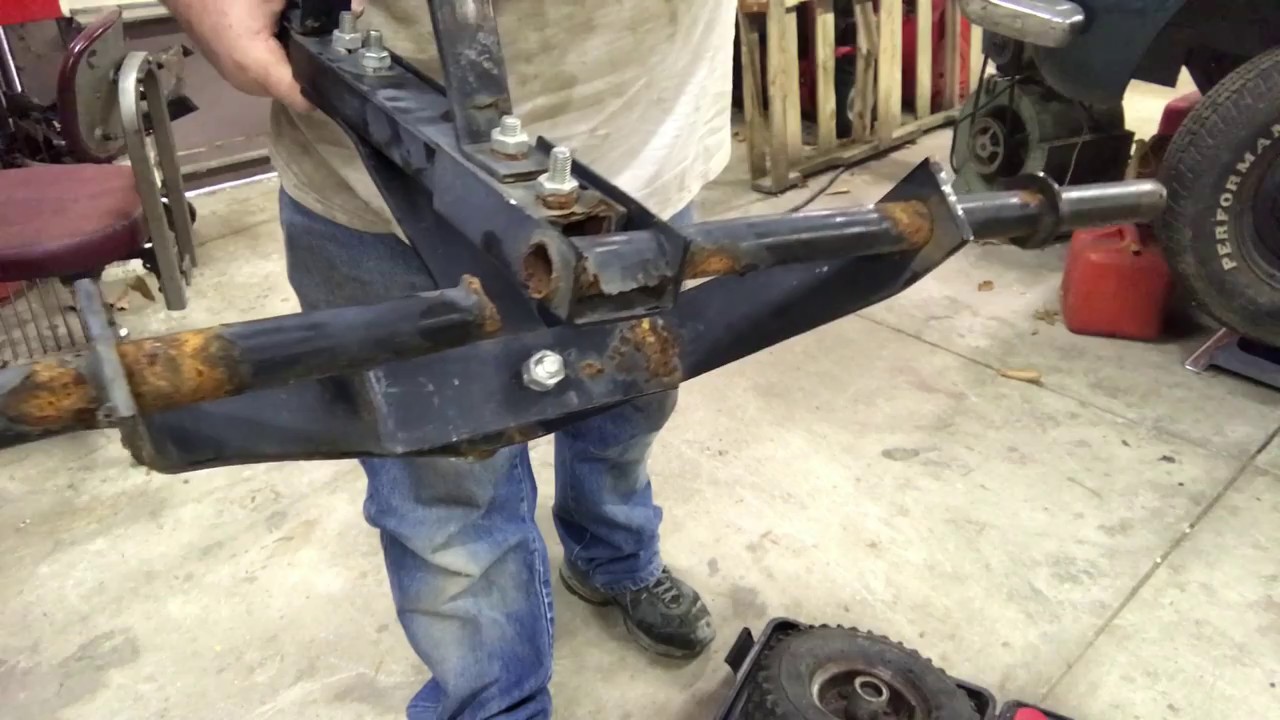 Trailer dolly repair YouTube