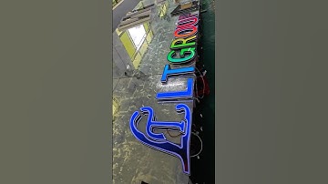 Magical signboard #signagedesign #automobile #signfabrication #ledneon #signage #ledlights