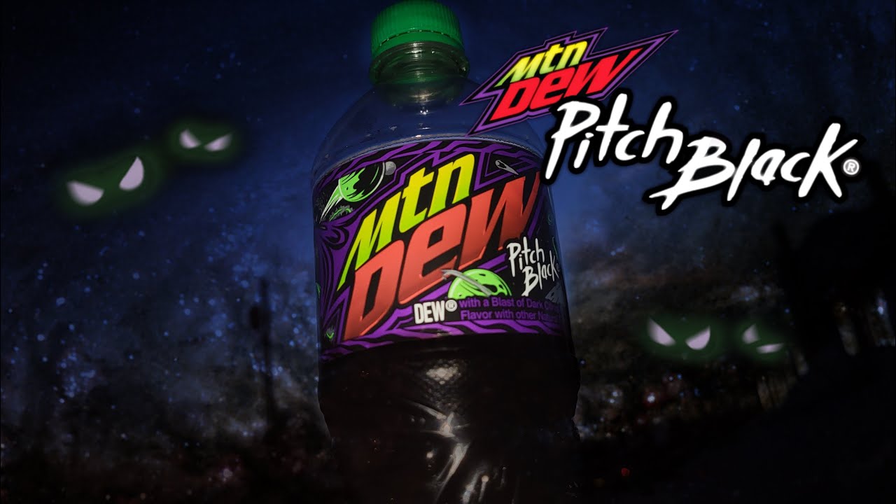 MTN DEW PITCH BLACK IS BACK!