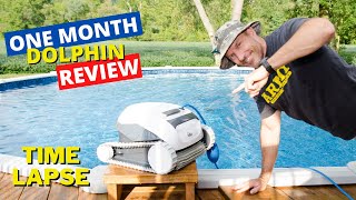 One Month Review Of My Dolphin E10 Pool Vac