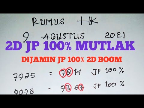 Rumus Hk Jp 100 9 Agustus 2021 Youtube