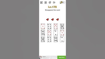 Brain Out level 178 - Disappear the card