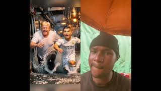 Ronaldo saves (Trump) DaD from sinking #ronaldo #football #helpmemakethismakesense #donaldtrump