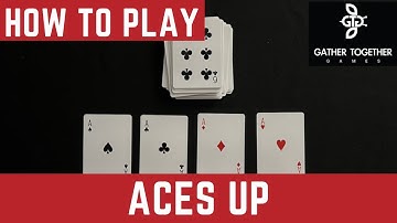 How To Play Aces Up Solitaire