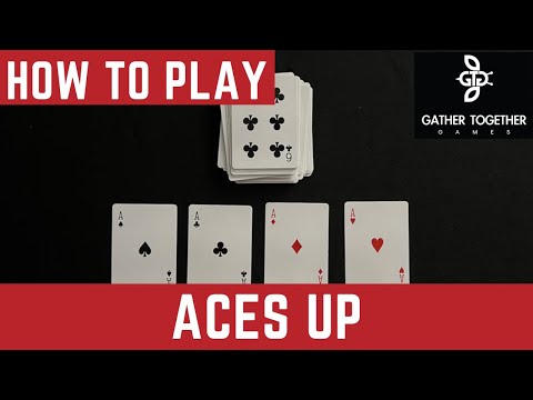 How To Play Aces Up Solitaire