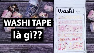 Washi tape là gì? (50+ ý tưởng với băng dính Washi) – VN THING