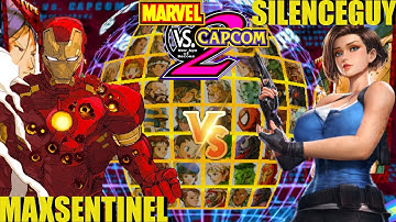 MvC2 Mvci Umvc3 SILENCEGUY vs MAXSENTINEL pt 2