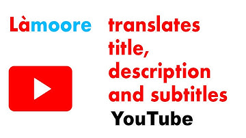 How to translate your Youtube video