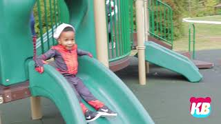 The Floor is Lava Challenge with Spiderman and Spidergirl | Kamdenboy & Kyraboo Pretend Play