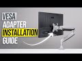 How to Install CREAT3D VESA Adapter on Acer QG240Y Monitor