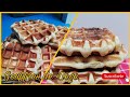 Receta de gofres belgas | Auténticos gofres de Liége | Dulceysalado