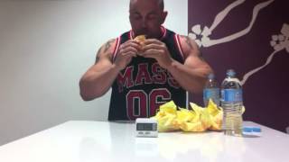 10 Cheese burger Challenge