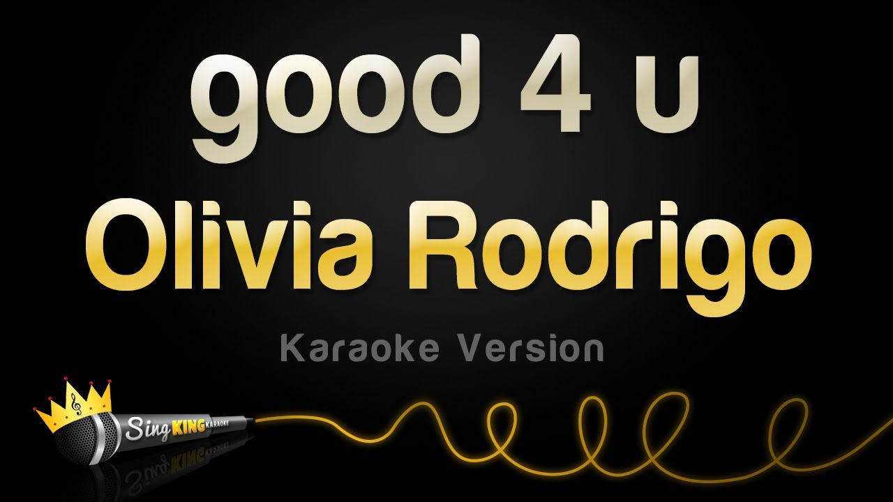 ⁣Olivia Rodrigo - good 4 u (Karaoke Version)