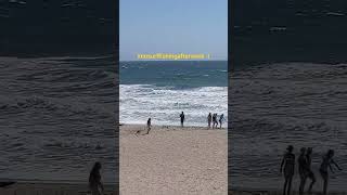 Waves are fierce