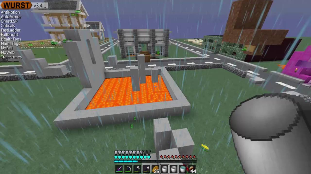 Minecraft Let's Grief Kiddy Server - Gegrief von TheTracers [Wurst-Client]